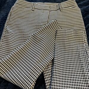 Worthington Black and White Houndstooth Pants